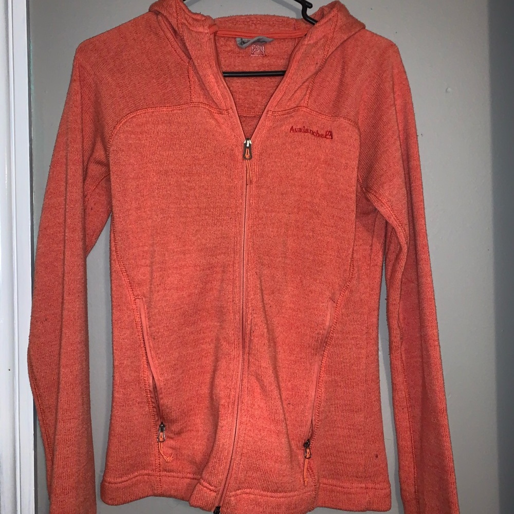 Thick and cozy zip up sweatshirt